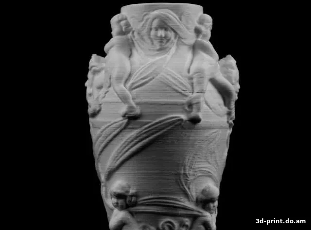 3D-модель "Декоративная ваза в Пти-Пале, Париж, Франция"
