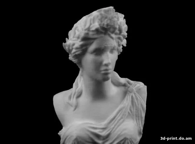 3D-модель "Бюстр Коринна в Лувре, Париж"