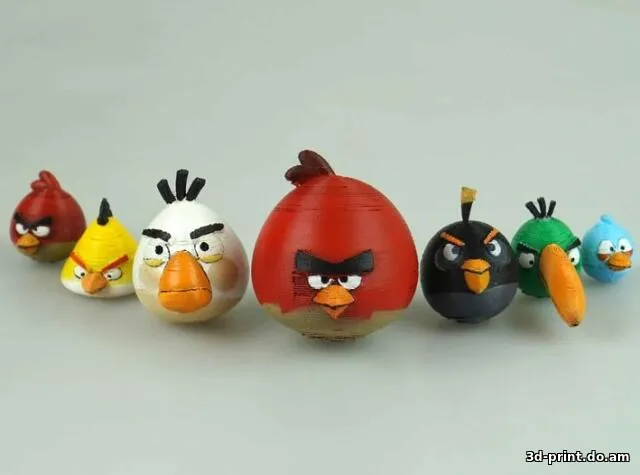 3D-модель "RED - Angry Birds"