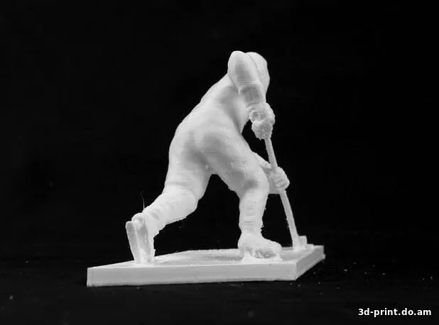 3D-модель "Хоккеист Maurice Richard"
