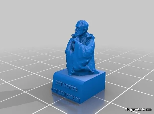 3D-модель "Бюст мастер джедай Оби Ван Кеноби"
