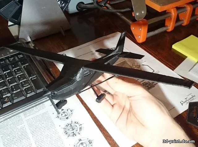 3D-модель "Самолет Cessna 172"