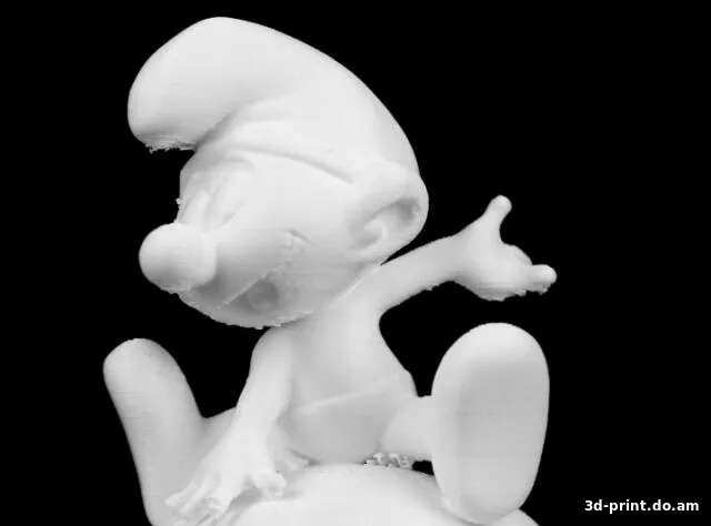 3D-модель "Смурфики в Брюсселе, Бельгия"