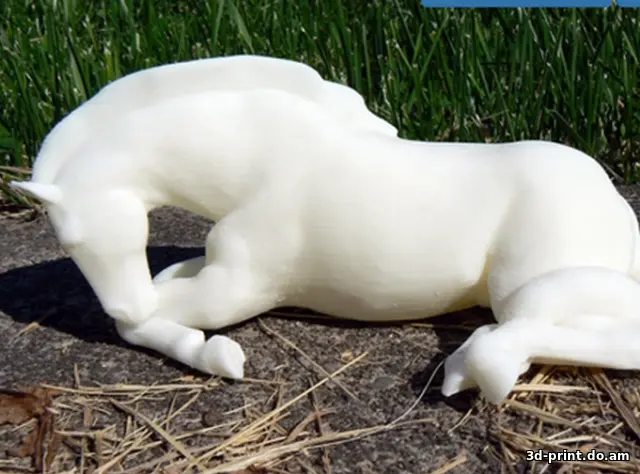 3D-модель "Конь Анаис"