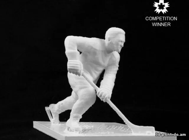 3D-модель "Хоккеист Maurice Richard"