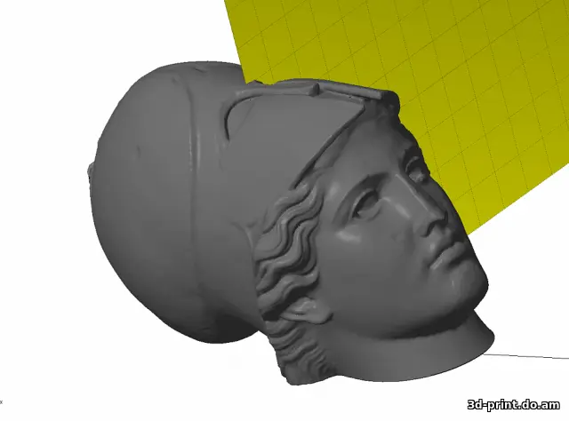 3D-модель "Бюст Афины Веллетри"