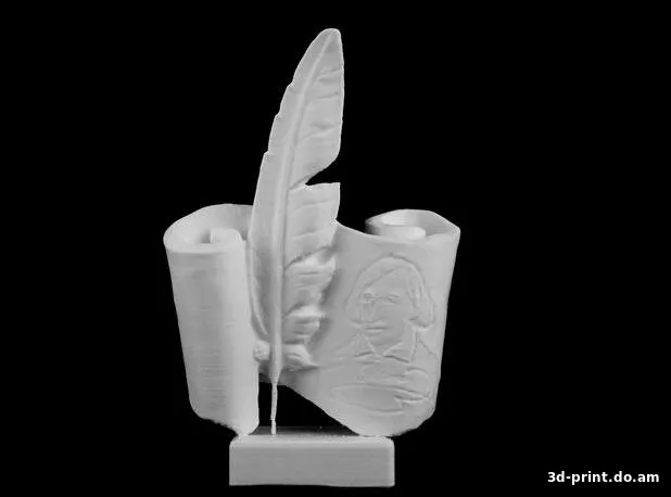 3D-модель "Монумент Николаю Гоголю, Швейцария"