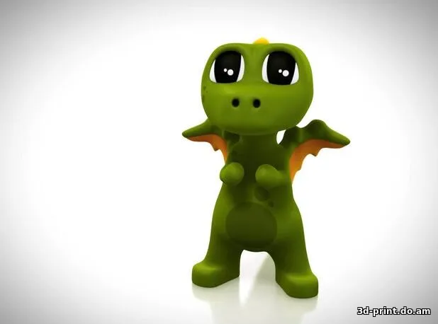 3D-модель "Танцующий дракон"
