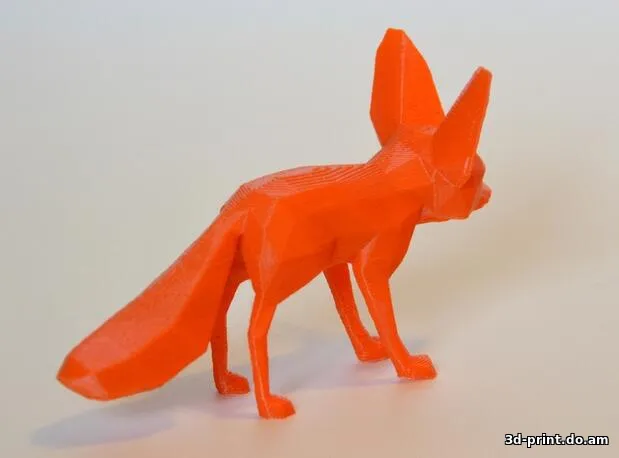 3D-модель "Маленькая Лиса"
