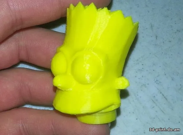 3D-модель "Барт Симпсон (голова) / Bart Simpson Head"