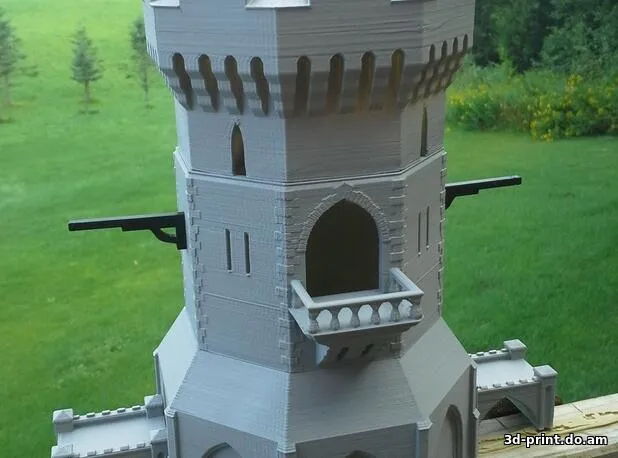 3D-модель "Скворечник - замок"