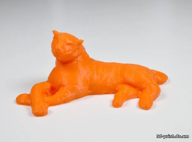 3D-модель "Отдыхающий тигр"