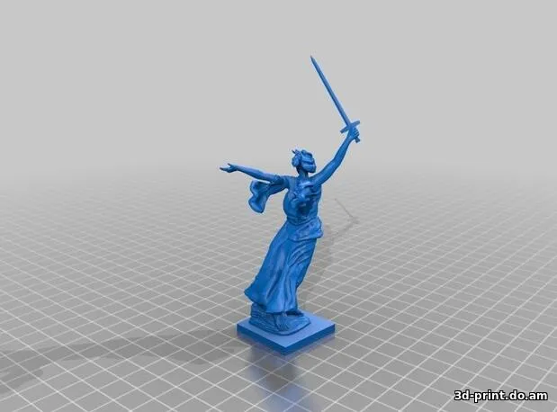 3D-модель "Родина-мать 2"