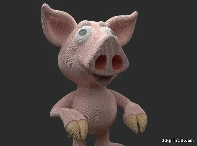 3D-модель "Смешной Поросёнок"