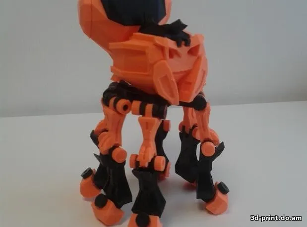 3D-модель "Веселый шарнирный паучек"