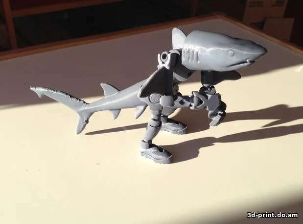 3D-модель "Шарнирная робоакула"