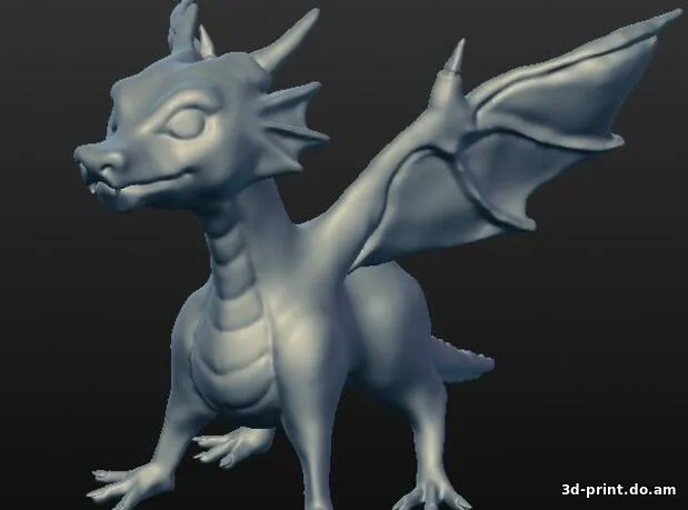 3D-модель "Детеныш дракона"