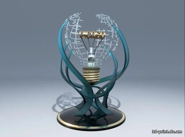 3D-модель "lamp / Лампа настольная"
