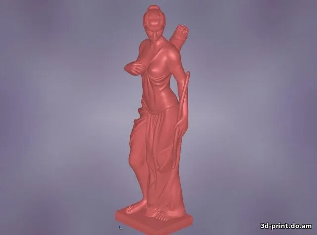 3D-модель "Лучница"