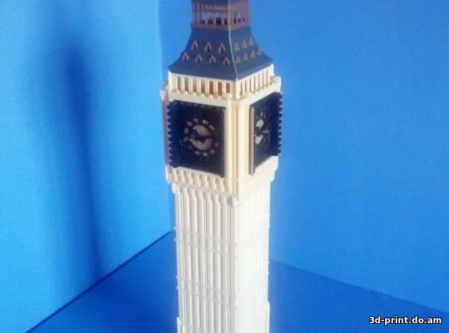 3D-модель "Часы Биг Бен" 3D-модель "Часы Биг Бен"