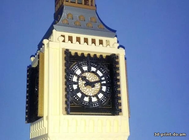 3D-модель "Часы Биг Бен"