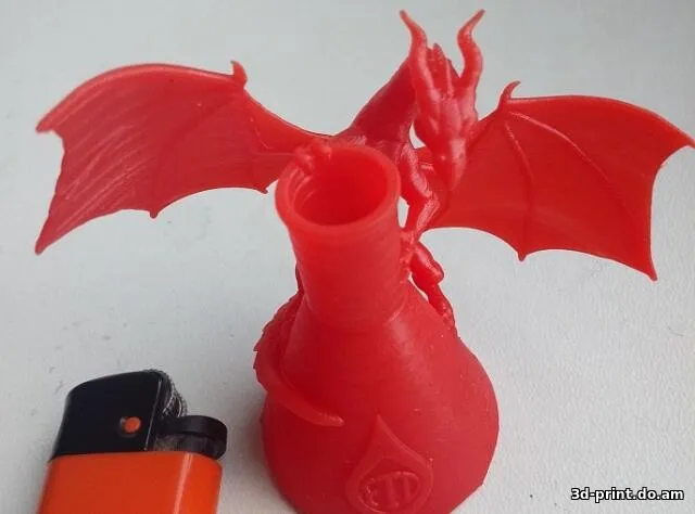 3D-модель "Дракон на пробирке"