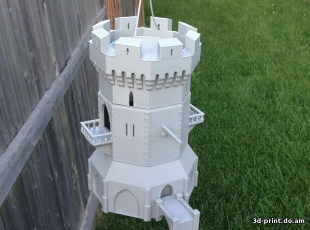 3D-модель "Скворечник - замок"