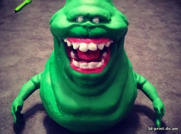 3D-модель "Лизун" из "Охотников за приведениями"