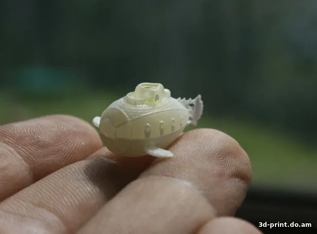 3D-модель "Субмарина"