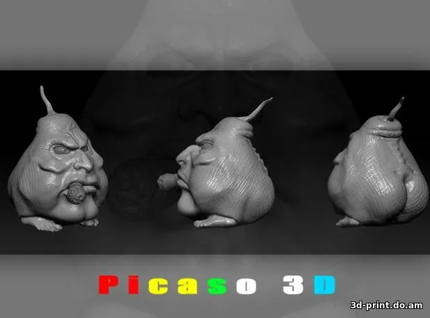 3D-модель "Picaso 3D- simbol / Модель для конкурса"