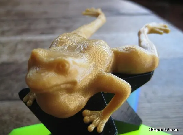 3D-модель "Ползущая лягушка"