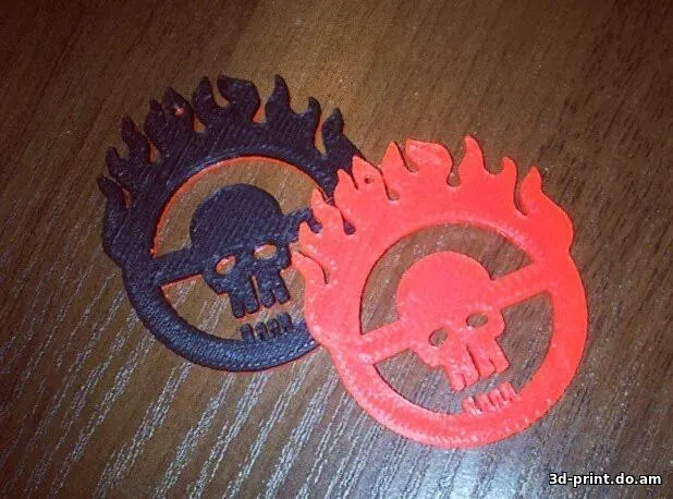 3D-логотип "Безумный Макс"