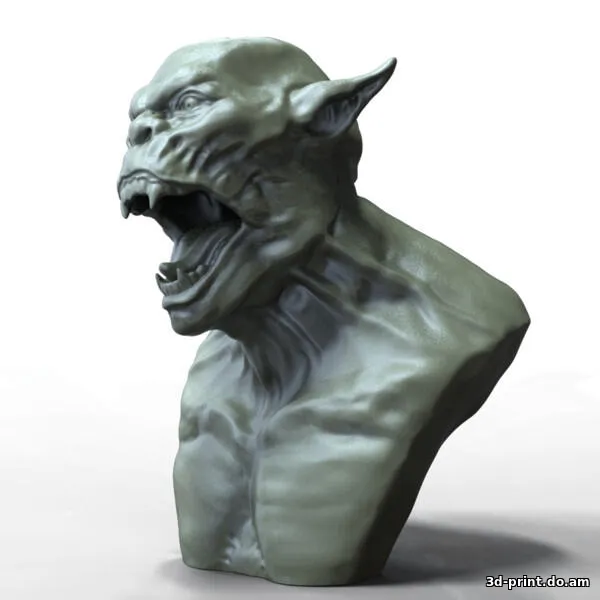 3D-модель "Голова демона"