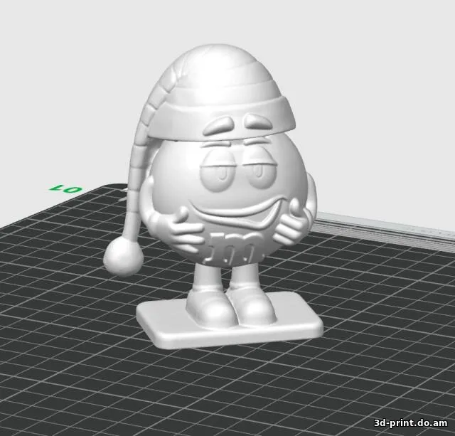 3D-модель "скан M&M's"