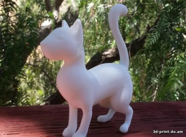 3D-модель "Фигурка кота"