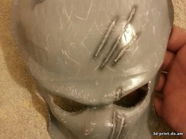 3D-модель "Маска Хищника" 3D-модель "Маска Хищника"