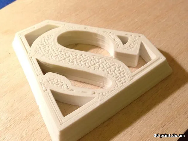 3D-модель "Логотип Супермена"