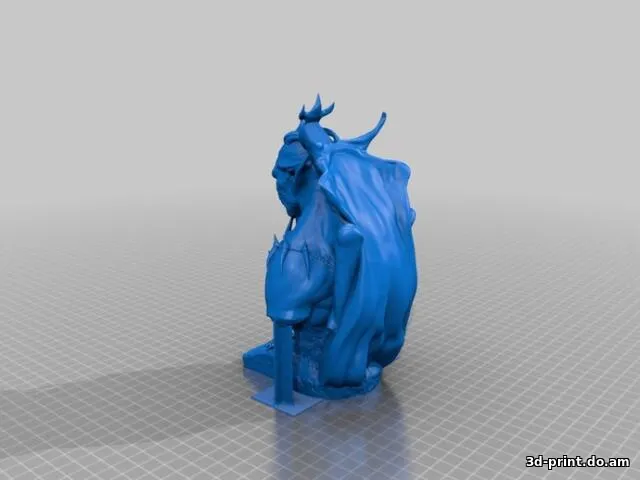 3D-модель "Голова и торс ввампира" 3D-модель "Голова и торс ввампира"