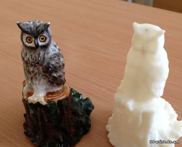 3D-модель "Сова ручной работы"