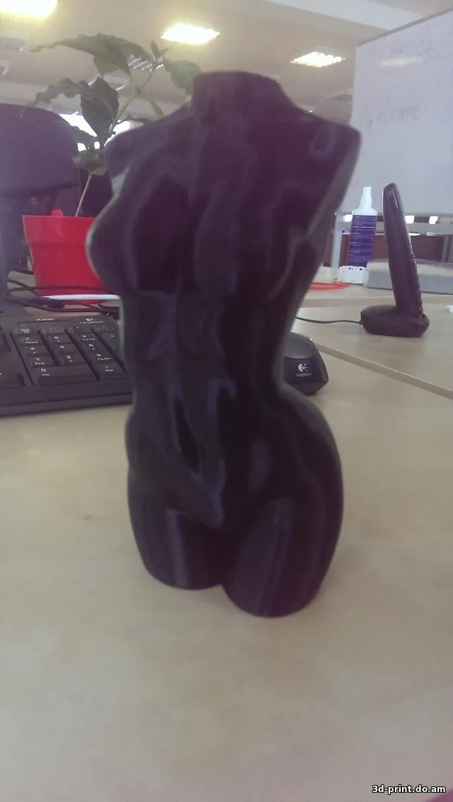 3D-модель "Бюст незнакомки"