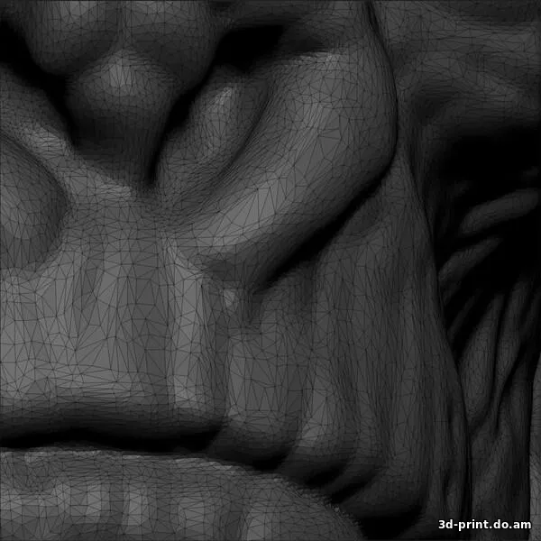 3D-модель "Бюст Кинг-Конга" 3D-модель "Бюст Кинг-Конга"