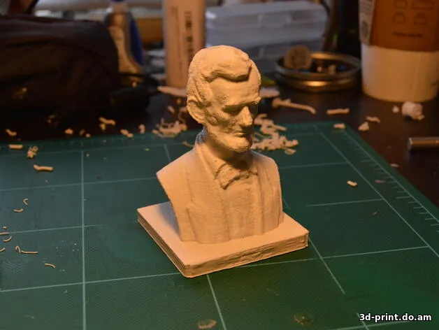 3D-модель "Бюст Авраама Линкольна" 3D-модель "Бюст Авраама Линкольна"