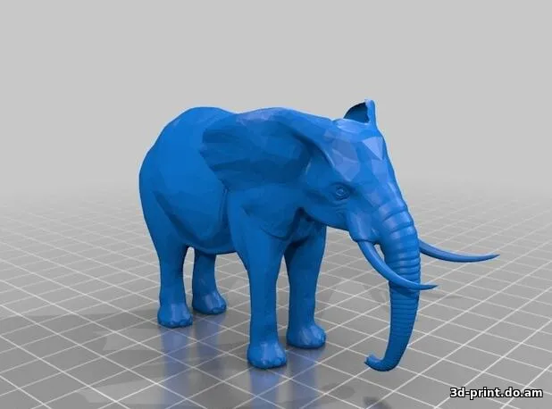 3D-модель "Статуэтка слона"
