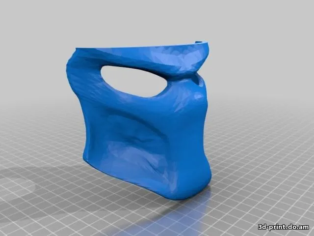 3D-модель "Маска Хищника" 3D-модель "Маска Хищника"