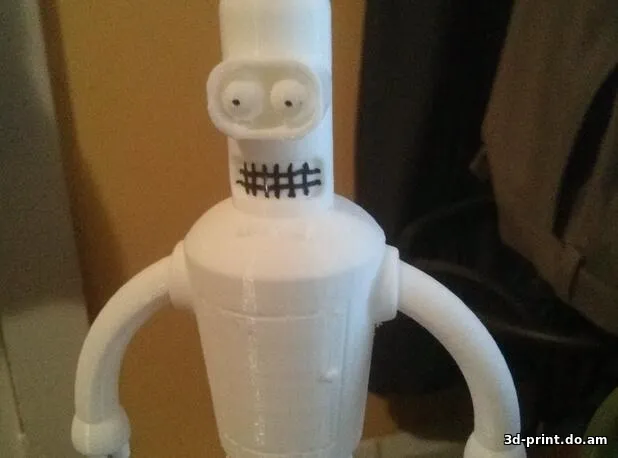 3D-модель "Бендер из Футурамы"