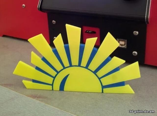 3D-логотип "Ємблема солнца"