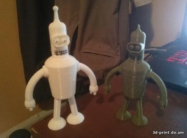 3D-модель "Бендер из Футурамы"