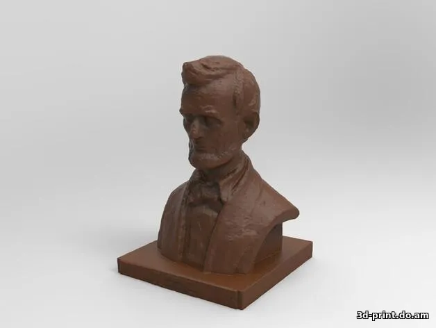 3D-модель "Бюст Авраама Линкольна"