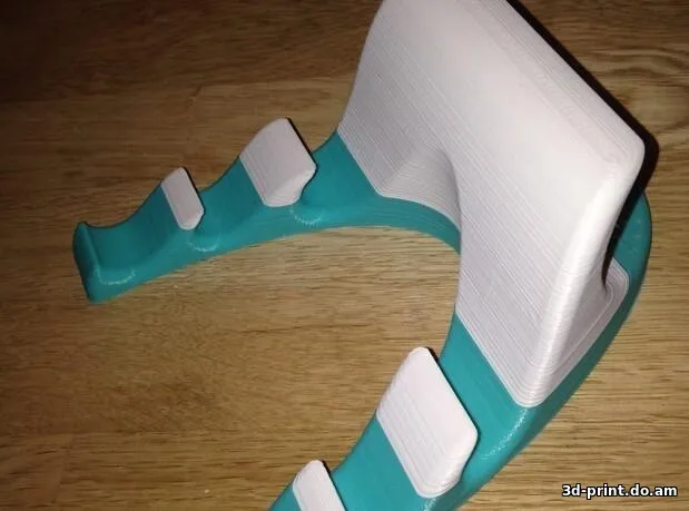 3D-модель "Подставка для планшета "Волны""