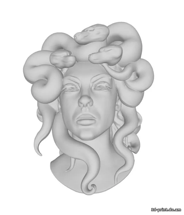 3D-модель "Голова Горгоны Медузы"